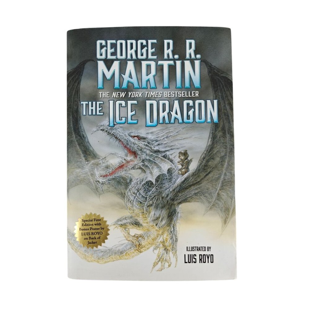 The Ice Dragon George R.R. Martin Hardcover First Edition Illustrated Luis Royo